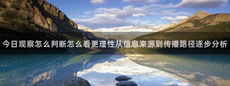 黑料吃瓜91:今日观察怎么判断怎么看更理性从信息来源到传播路径逐步分析